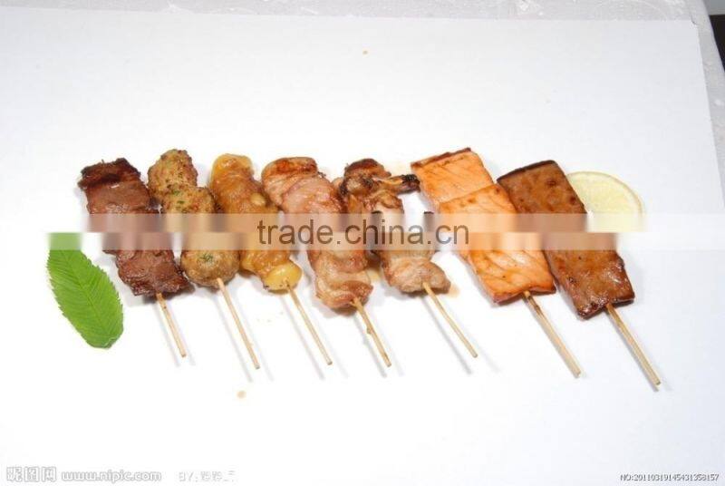 Gas Fuel Smockless and environmental 6 head stainless steel Barbecue Machine