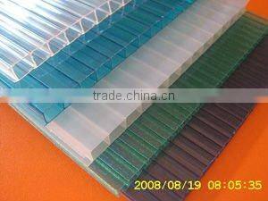 4mm ,6mm polycarbonate hollow sheet for the advertising display boards