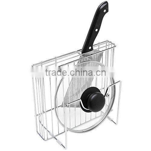 Family kitchen metal knife rack