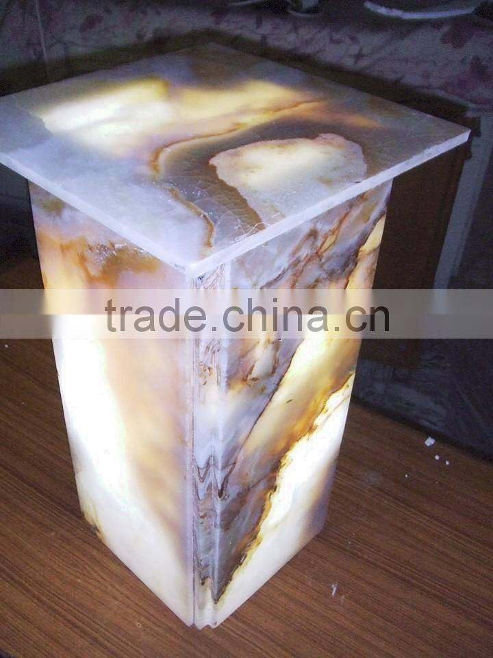 New Fashion BACKLIT ONYX COUNTERTOPS FOR BAR RECEPTIONS