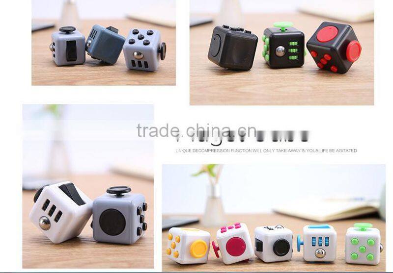 2017 New product EDC Fidget Spinner Toy Hand Toy Alloy Fidget Finger Spinner /Fidget cube