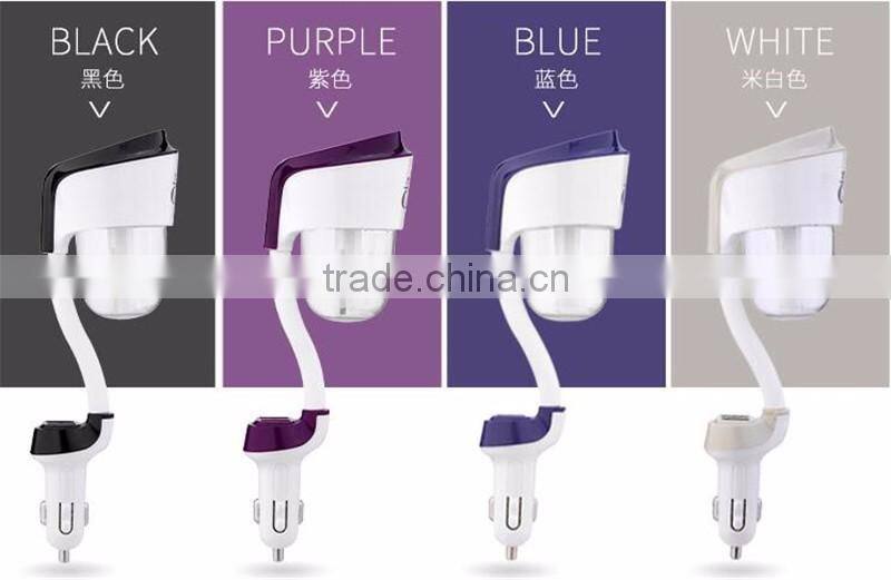 electric portable air usb mini humidifier for car 2016 Hot Selling mini Car Air Smoke Humidifier