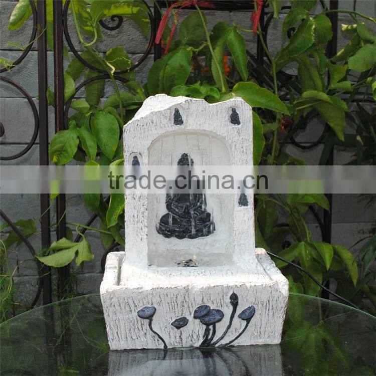 Popular buddha indoor tabletop hindu god water fountain