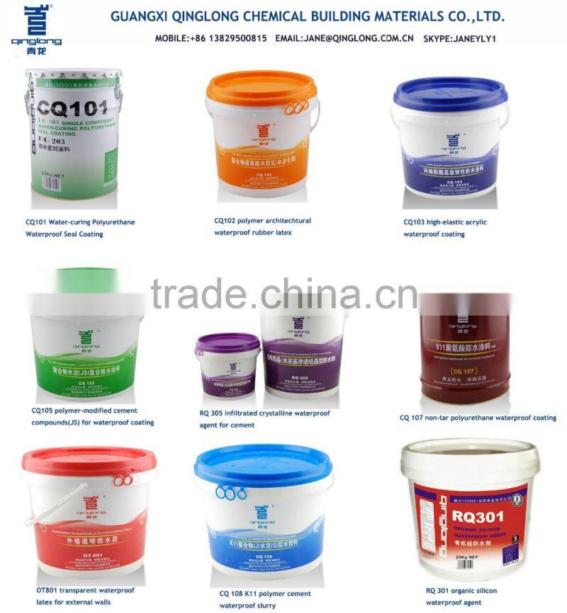 CQ112 SBS Non-curable Rubber asphalt hot melt waterproofing coating