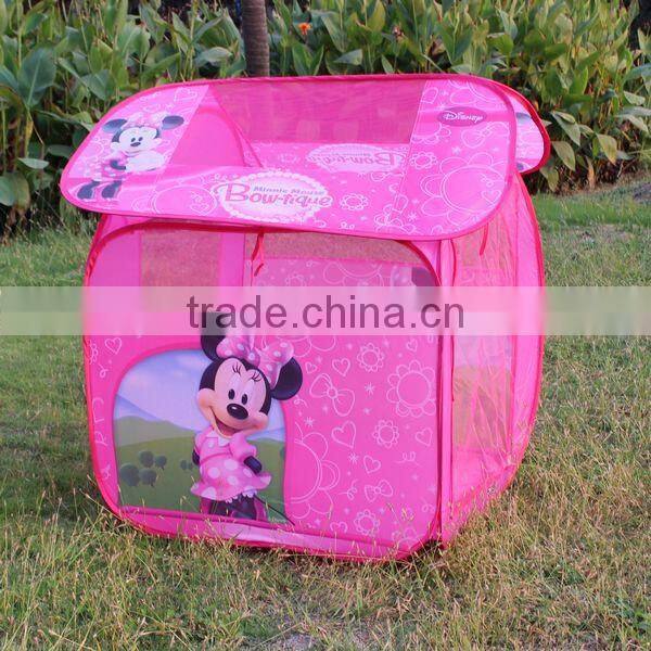 Hot selling Cute Cartoon printing kids' tents or Kids indoor play tents