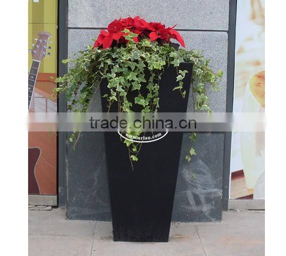 customized long Rectangular metal flower box Planter