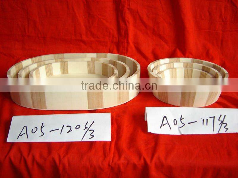 handmade small pretty poplar wooden food tray