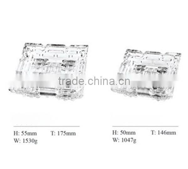 Beautiful Cigar crystal glass ashtray