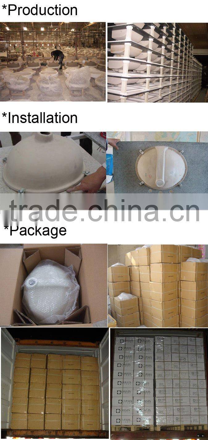 undermount ceramic sink with high quality