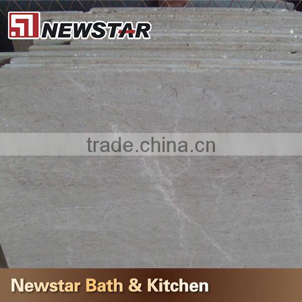 Newstar Polished White Crabapple Marble Floor Tiles