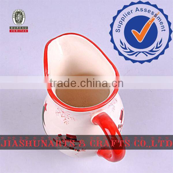 Santa Claus Ceramic Milk Pot