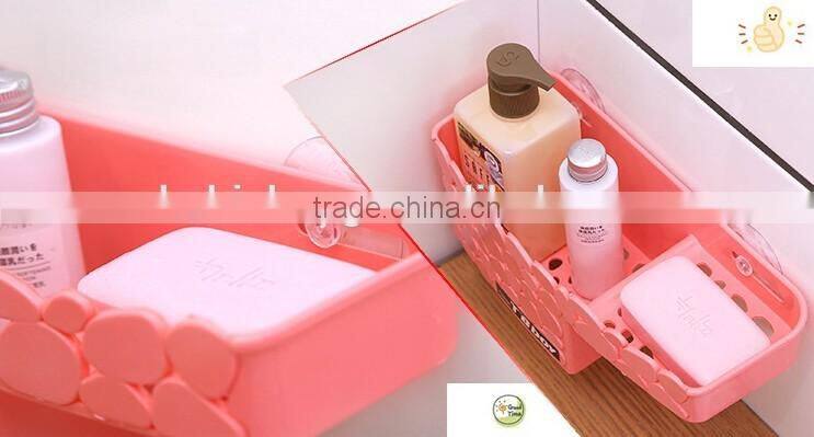 Shelf bracket wall suction shelf bathroom shelf