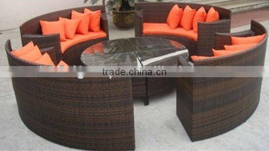 Dinning table/Cube rattan furniture (BF10-R28)