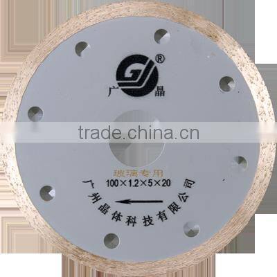 China Glass Blade Guangjing Top Quality Diamond Saw Blade for Glass