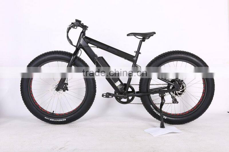 2017 New style 26 inch fat tire electric bike snow bike