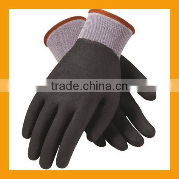 Micro Foam Dots Palm Nitrile Coated Gloves