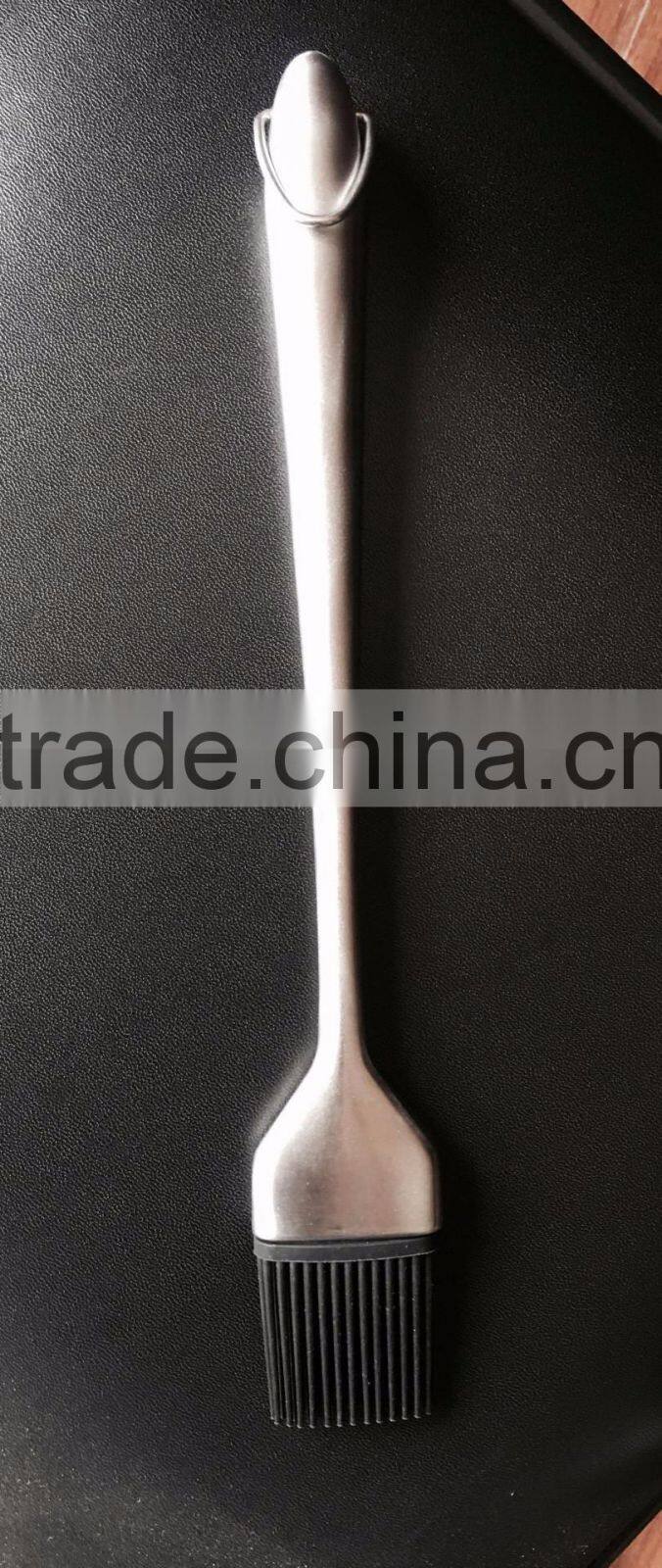 BSB-011 Silicon oil brush stainless steel handle