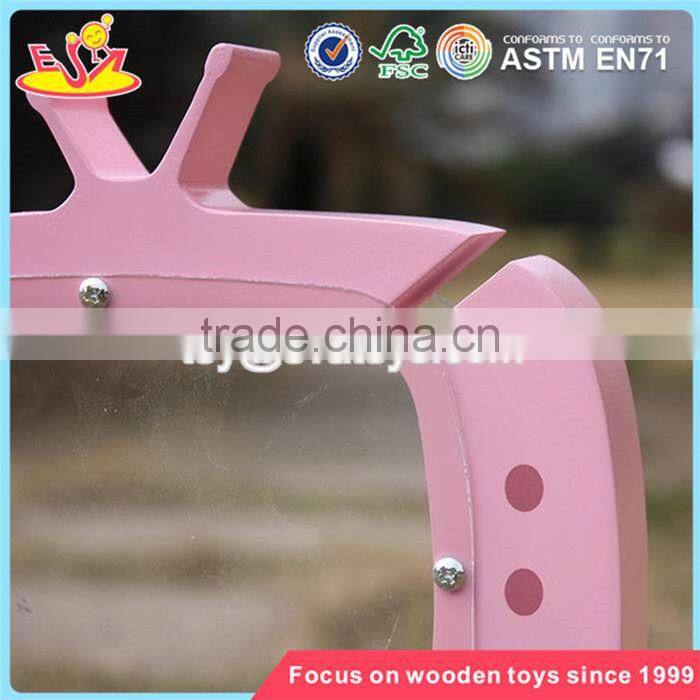 wholesale TV shape girls wooden coin bank best deisgn lovely wooden coin bank with logo customize W02A253