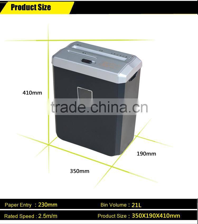 JP-800C portable electric mini home use paper shredder suitable for soho and small office