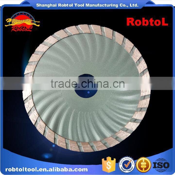 4" 105mm Turbo Rim Wave Diamond Saw Blade Angle Grinder Circular Cutting Disc Disk Wheel Universal Stone Brick Block Concrete