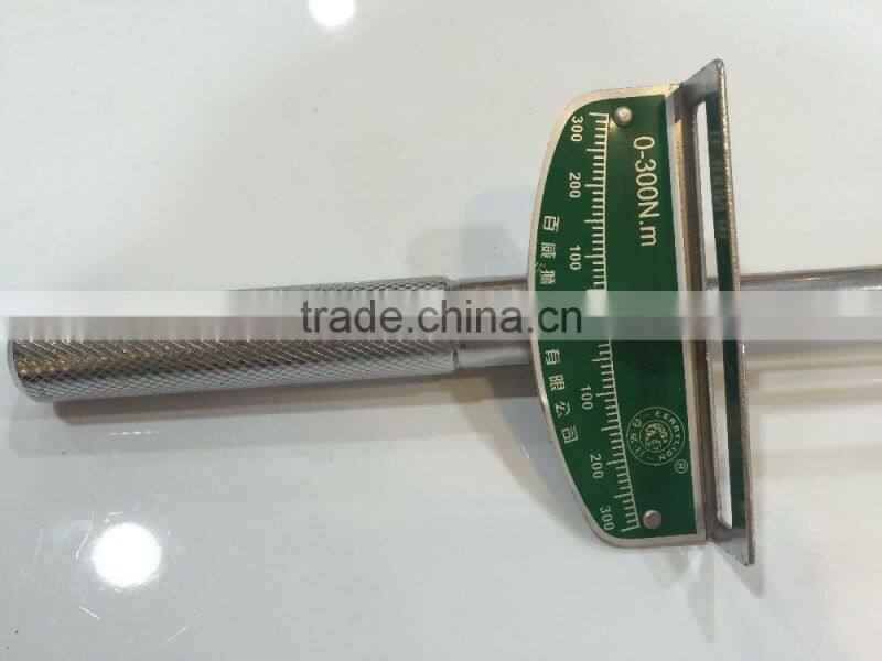 300N pointer type torque wrench with CRV design