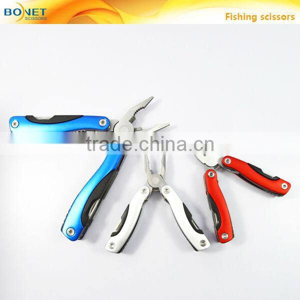 SFI0003A1 FDA qualified multi purpose Stainless steel folding aluminum fishing pliers