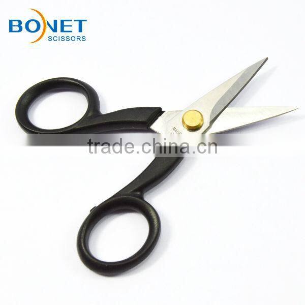 S14070 CE qualified 4" transparent cover small travel scissors mini pocket scissors
