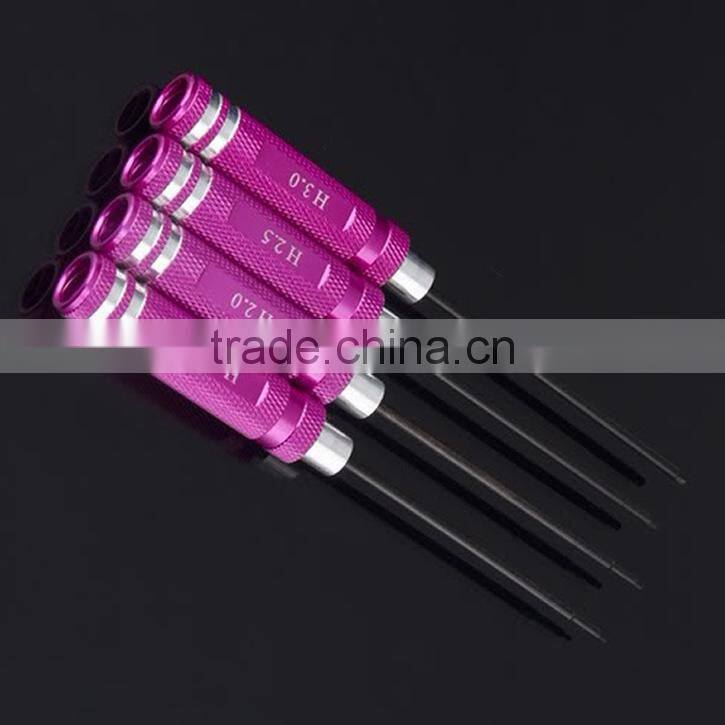 4 Screw Driver Set Tool Kit Mini Screwdriver Set For RC Helicopter Car