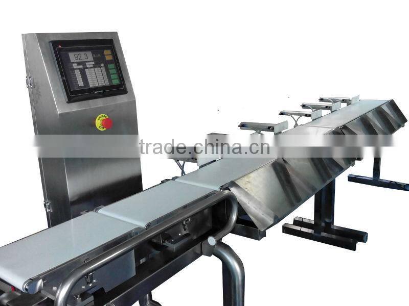 CWM-220 Rehoo auto weight sorting machine food industrial conveyor machine weighing scale checkweigher