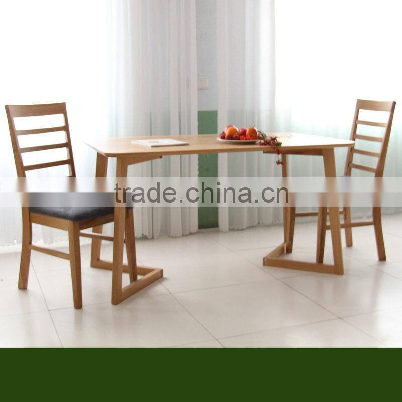 2016 Hot selling commercial solid wood restaurant chair dining chair table