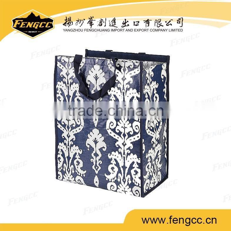 PP Woven shopping bag with lamination print