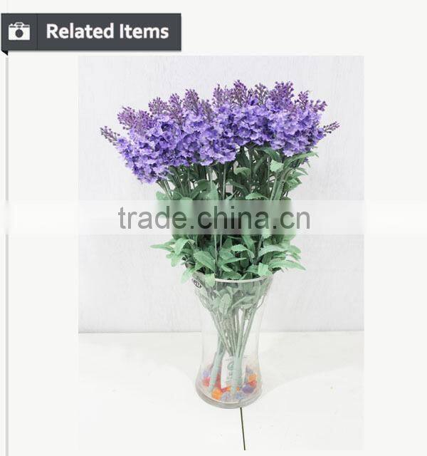 Valentine's day lavender wholesale artificial flowers for wedding table decoration