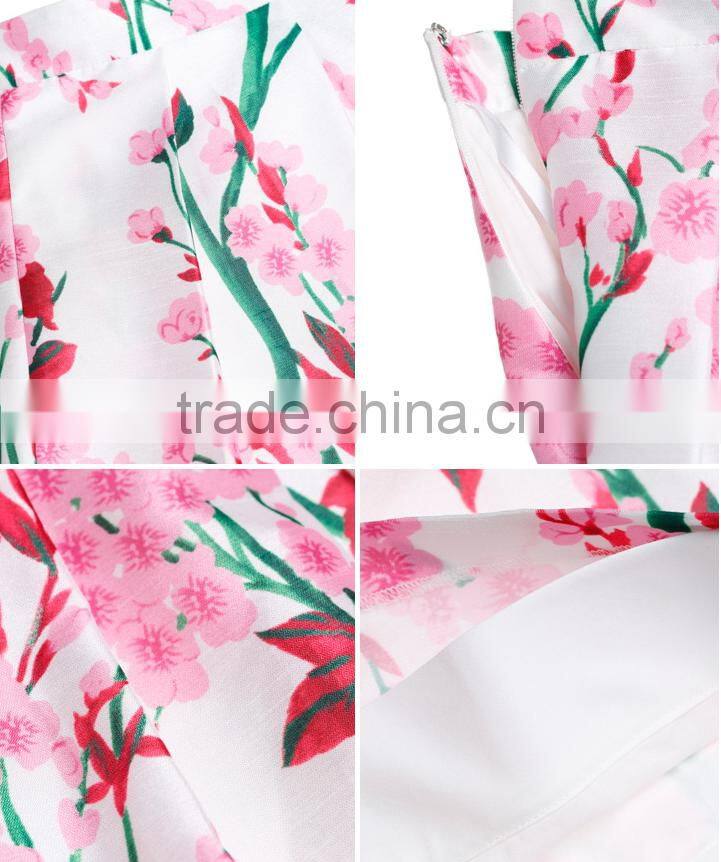 2016 spring school party wear women skirt design