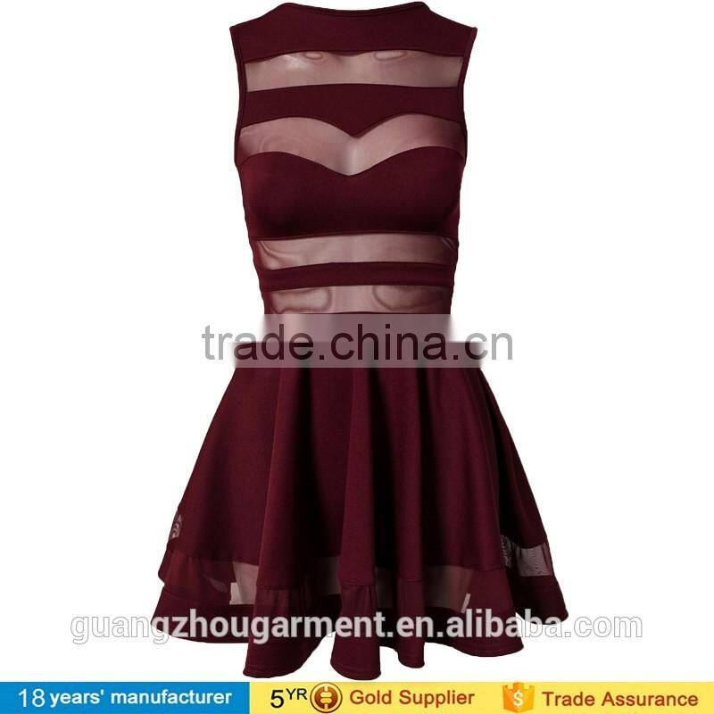 2016 women Mesh bodycon party mini dress ladies first night sexy dresses bandage dress