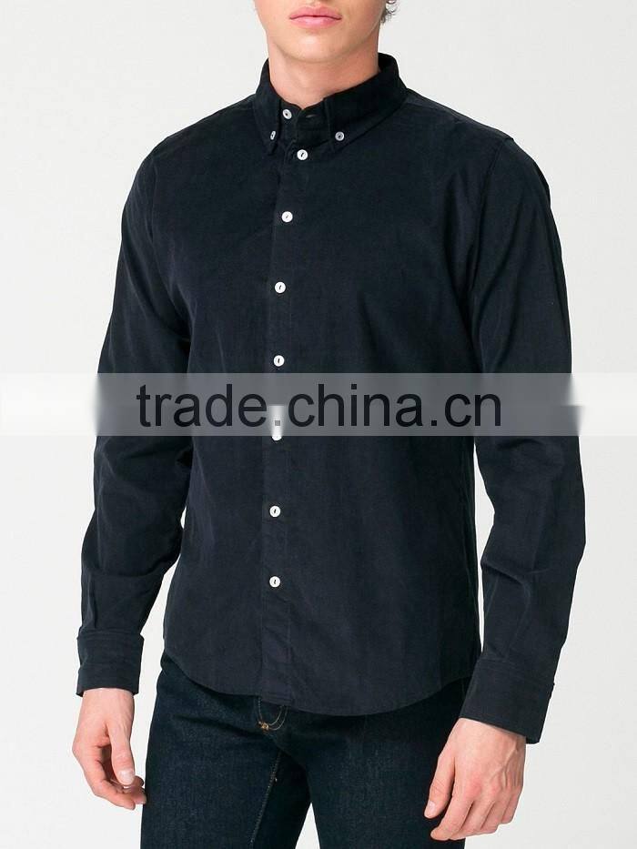 The classic collared button-down shirts comfy 100% Cotton white shirts