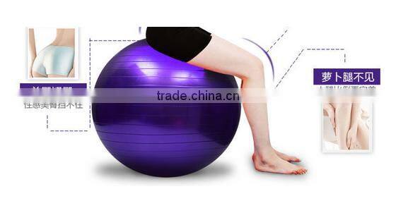 Shuoyang wholesale Fitness Centre Soft thicken Yoga Ball for women