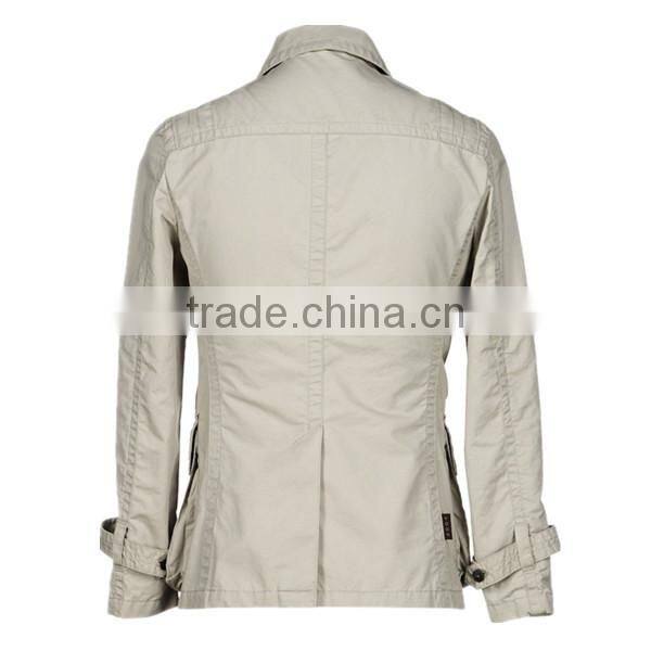 custom made work wear vintaged jacket for man