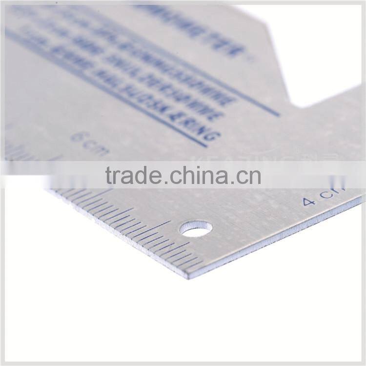 Kearing brand Luxury metric seam gauge & patchwork tools,plastic sewing seam gauge #5700A