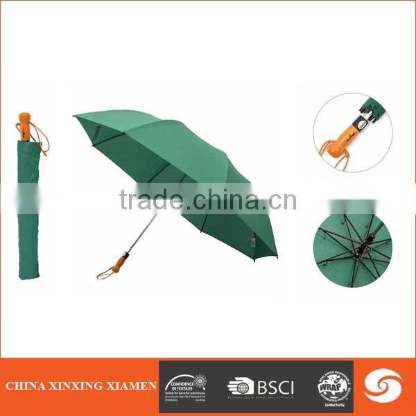 Promotional high quality reasonable price 2 fold golf umbrella