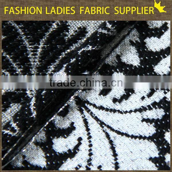 shaoxing textile Fashionable! poly/chenille jacqaurd fabric,garments fabric,ladies' wearing fabric jacquard weaving fabric