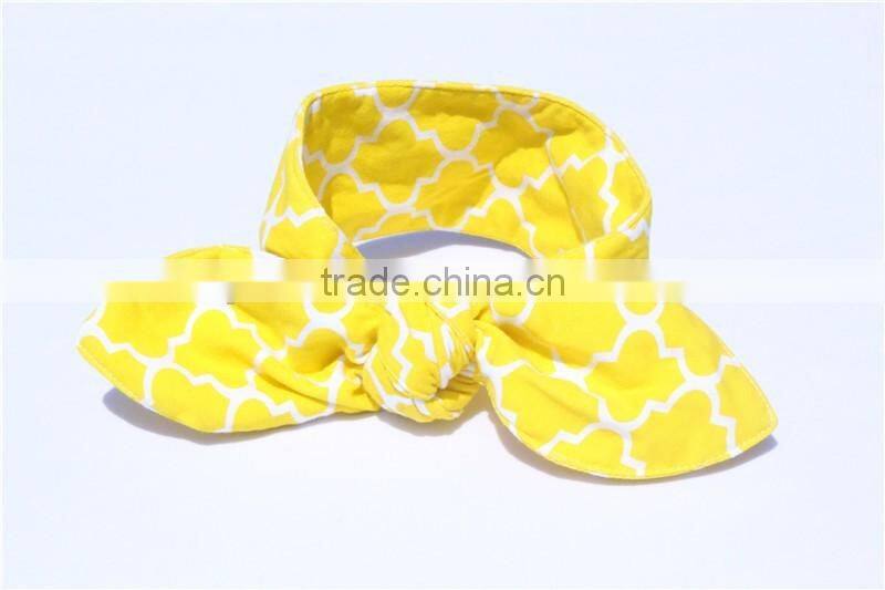 fancy top quality designer baby rabbit headbands made in china