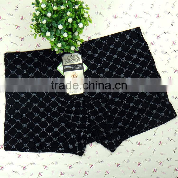 New hot wholesale men bamboo fiber underwear sexy boxer man underwear