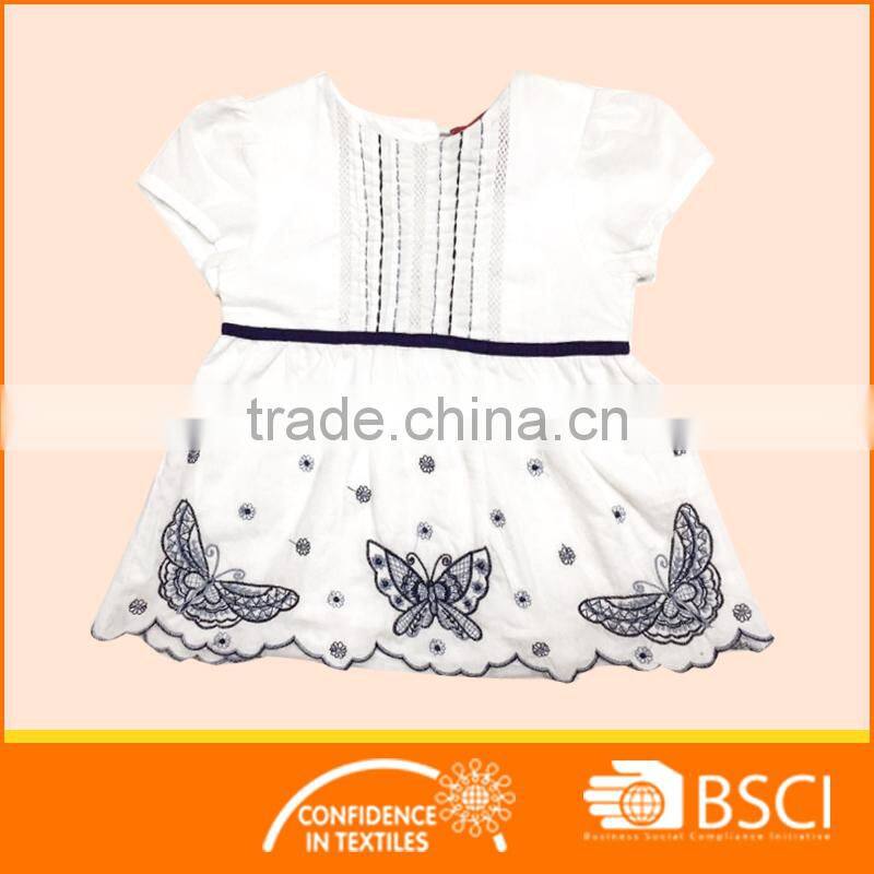 Infant Princess Dress Wholesale Embroidery Baby Party Dress