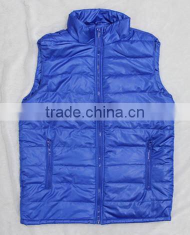 mens fashion down vest jacket(MV130057)