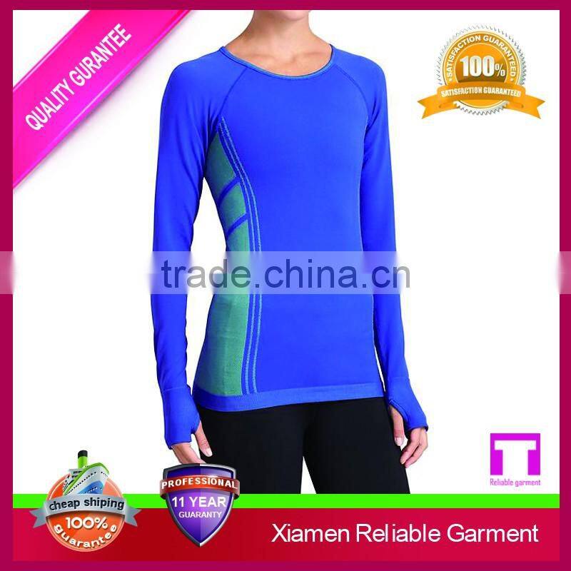 Blank 95%Cotton/5%Spandex wholesale long sleeve soft raglan white sport t shirts