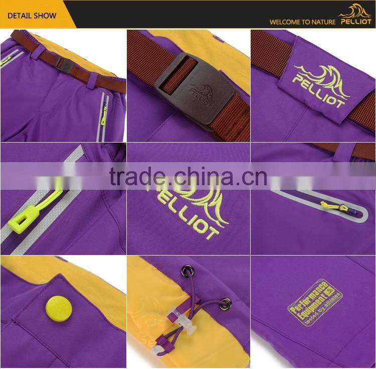 Waterproof hiking camping Pants for lady