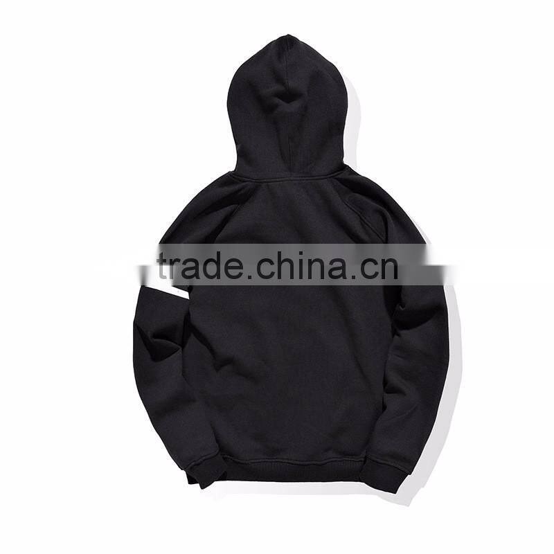 OEM Custom Logo Cheap Mens Winter Pullover Thick Fleece Lined Hoodie