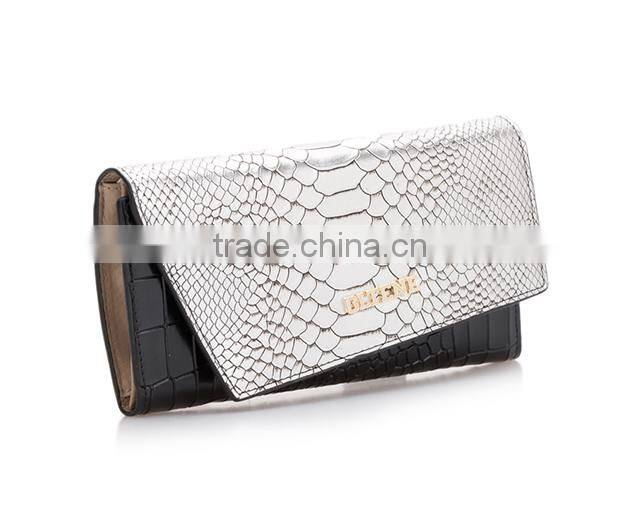 2017 New Style Lady Trend Brand Handbag Large Capacity Cowhide Bag Hand Bag Envelope Bag