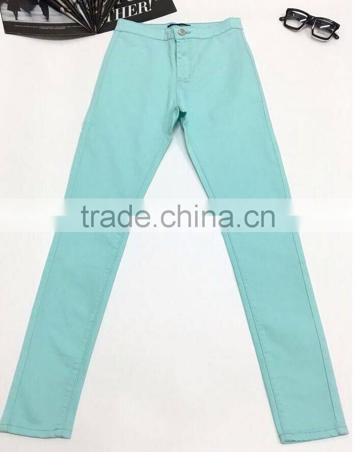 Runwaylover Hot Sale Fashion Ladies Elastic Comfortable Jeans Trousers Wholesale Custom Vintage Women Skinny Denim Jeans Pants