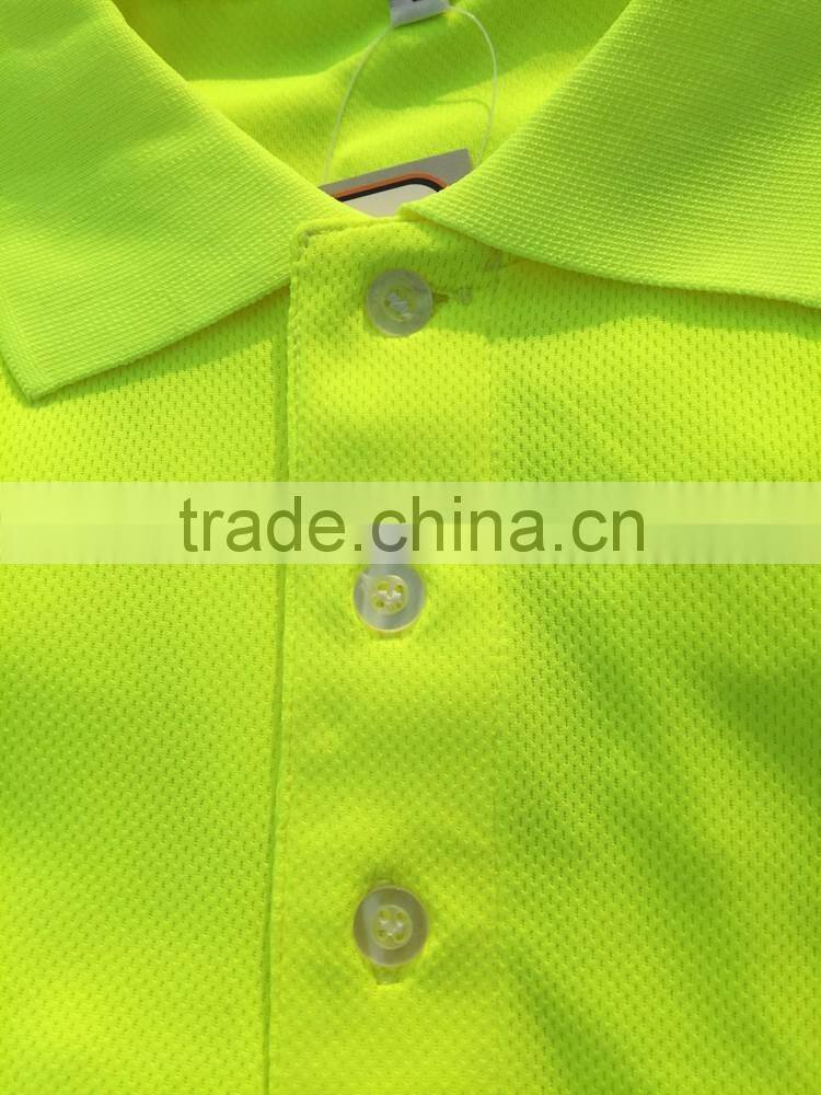 Safety heat transfer tape EN20471 hi vis polo shirt